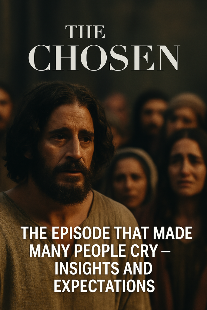 The Chosen: The Episode That Made Many People Cry – Insights and Expectations